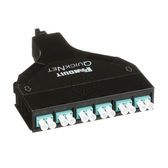 FQZO-12-10AS - Panduit Corp - Fiber Optic Connectors - Adapters