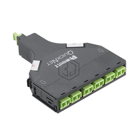 FQWA-12-10B1 - Panduit Corp - Fiber Optic Connectors - Adapters