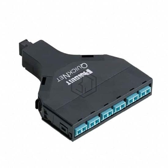 FQZO-12-10B1 - Panduit Corp - Fiber Optic Connectors - Adapters