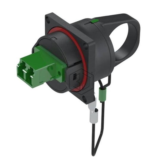 OPUS107200 - Radiall USA, Inc. - Fiber Optic Connectors - Adapters