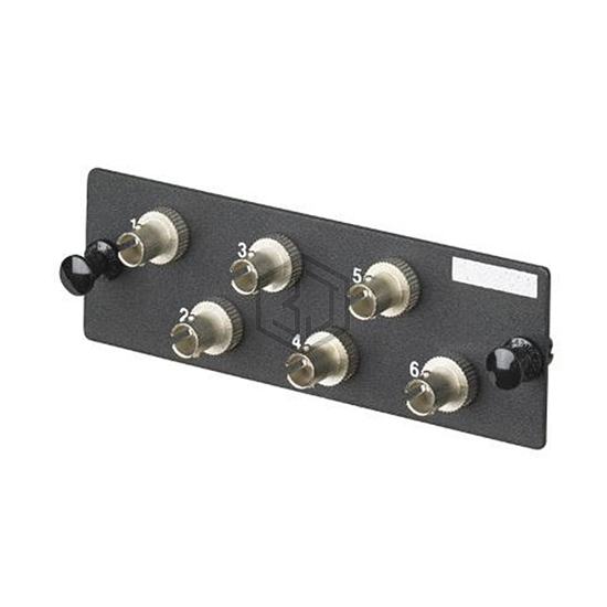 FAP6WSTZ - Panduit Corp - Fiber Optic Connectors - Adapters