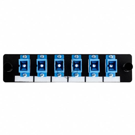 FAP6SSMSC - HellermannTyton - Fiber Optic Connectors - Adapters
