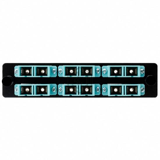 FAP6DMMQSC - HellermannTyton - Fiber Optic Connectors - Adapters