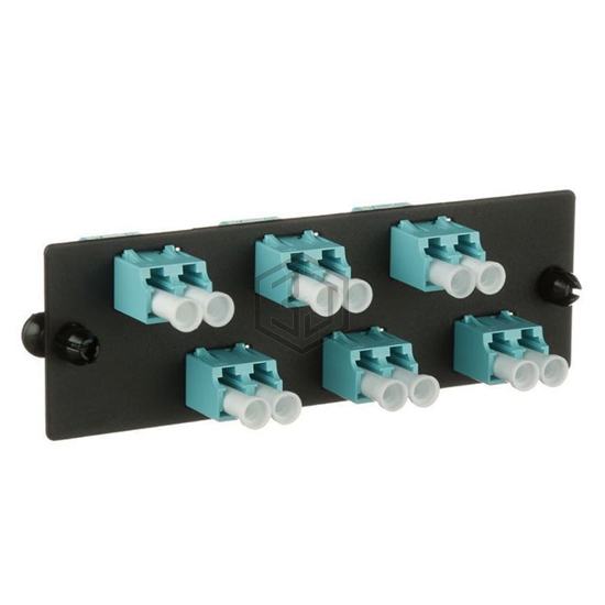 FAP6WAQDLC - Panduit Corp - Fiber Optic Connectors - Adapters