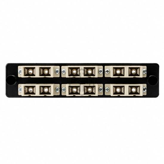FAP6DMMSC - HellermannTyton - Fiber Optic Connectors - Adapters