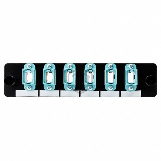 FAP6MQMTP - HellermannTyton - Fiber Optic Connectors - Adapters