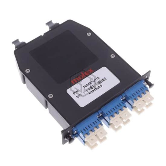 1064810110 - Molex - Fiber Optic Connectors - Adapters