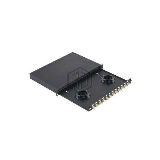 NKFD1W12BLDLC - Panduit Corp - Fiber Optic Connectors - Adapters