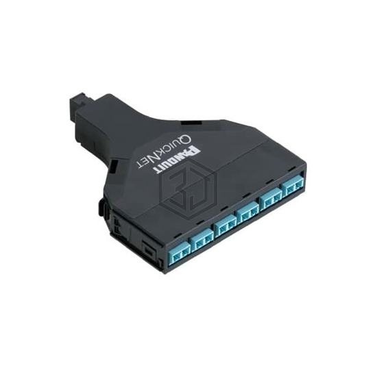 FQ6N-12-10AS - Panduit Corp - Fiber Optic Connectors - Adapters