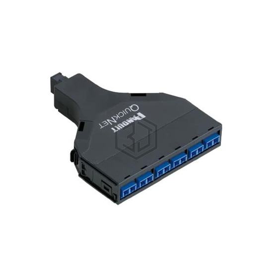 FQ9N-08-10AS - Panduit Corp - Fiber Optic Connectors - Adapters