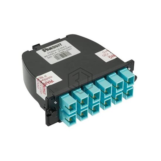 FC2ZO-12-10B1 - Panduit Corp - Fiber Optic Connectors - Adapters