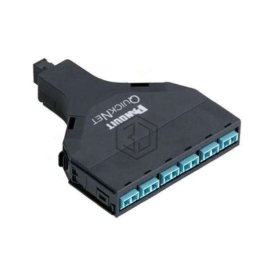 FQZN-12-10AS - Panduit Corp - Fiber Optic Connectors - Adapters