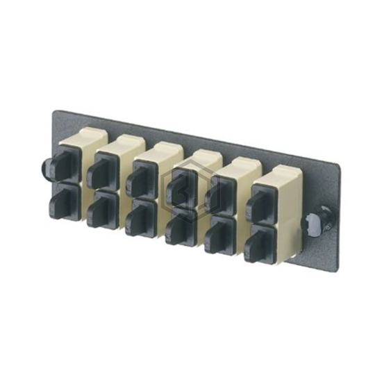 FAP12WEISC - Panduit Corp - Fiber Optic Connectors - Adapters