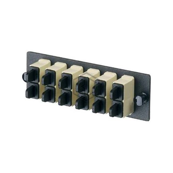 FAP6WBLDSC - Panduit Corp - Fiber Optic Connectors - Adapters