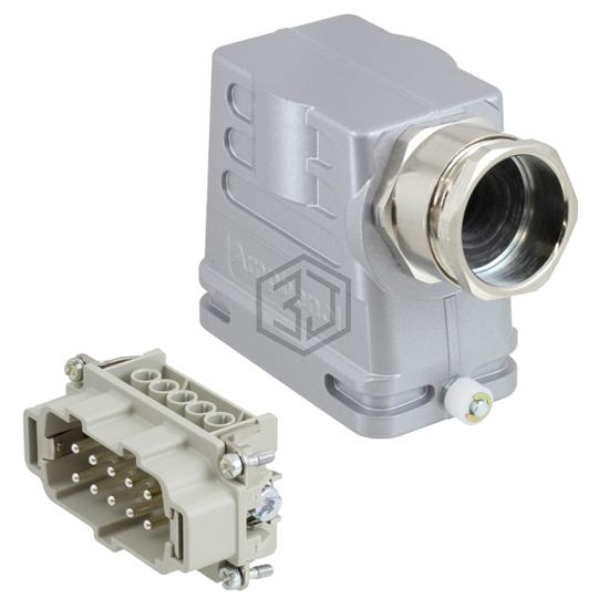 C14610E0109451M - Amphenol Tuchel Industrial - Heavy Duty Connectors - Assemblies