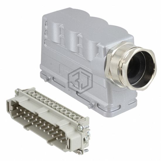 C14610E0249518M - Amphenol Tuchel Industrial - Heavy Duty Connectors - Assemblies
