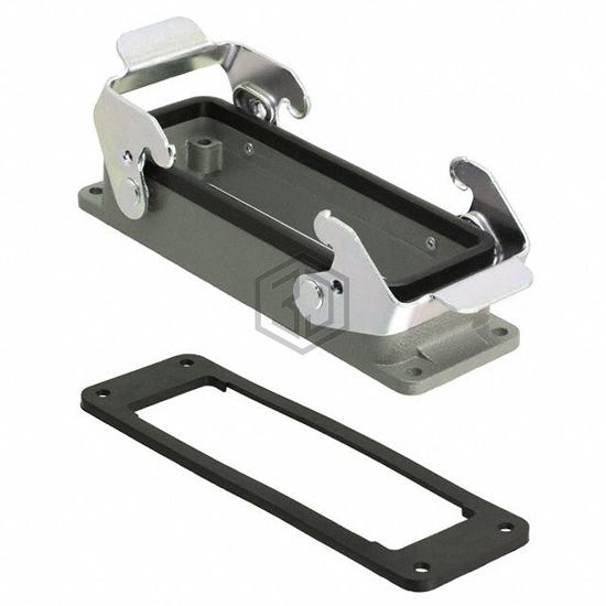 H24B-AG - TE Connectivity AMP Connectors - Heavy Duty Connectors - Housings, Hoods, Bases