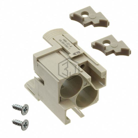 HMN-Q2-M - TE Connectivity AMP Connectors - Heavy Duty Connectors - Housings, Hoods, Bases
