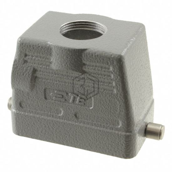 H10B-TG-RO-M25 - TE Connectivity AMP Connectors - Heavy Duty Connectors - Housings, Hoods, Bases
