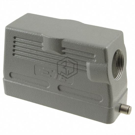 H24B-TSH-RO-PG21 - TE Connectivity AMP Connectors - Heavy Duty Connectors - Housings, Hoods, Bases