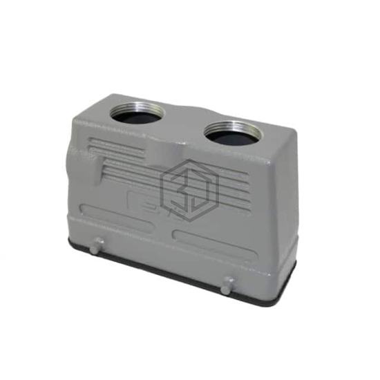 T1240240221-100 - TE Connectivity AMP Connectors - Heavy Duty Connectors - Housings, Hoods, Bases