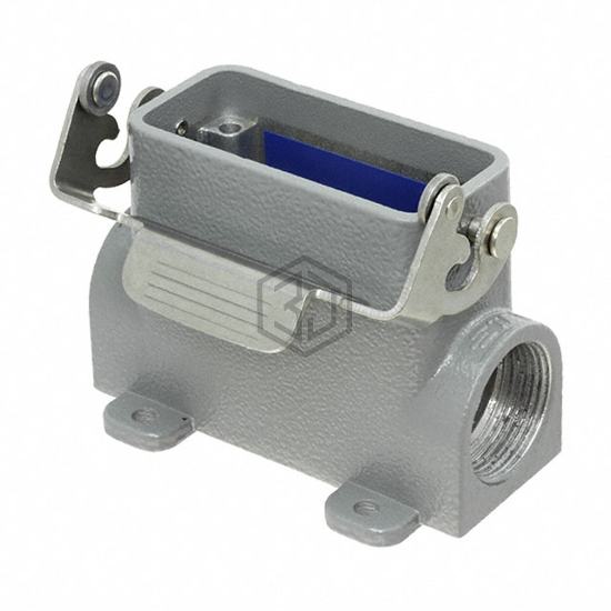 T1619101225-000 - TE Connectivity AMP Connectors - Heavy Duty Connectors - Housings, Hoods, Bases