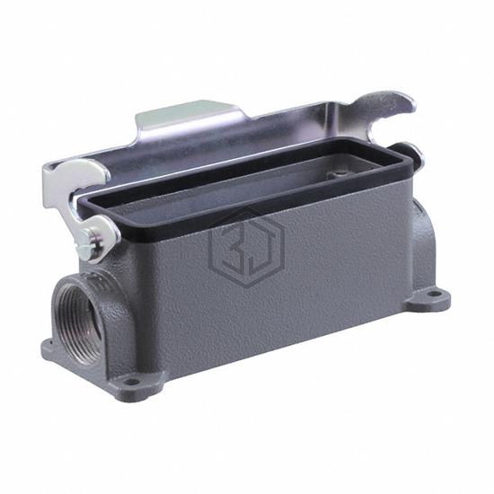 T1610243121-000 - TE Connectivity AMP Connectors - Heavy Duty Connectors - Housings, Hoods, Bases