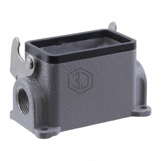 T1610102220-000 - TE Connectivity AMP Connectors - Heavy Duty Connectors - Housings, Hoods, Bases