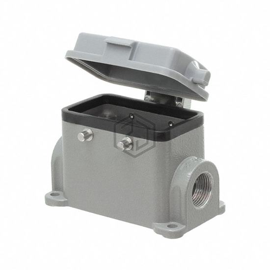 T1460100120-000 - TE Connectivity AMP Connectors - Heavy Duty Connectors - Housings, Hoods, Bases