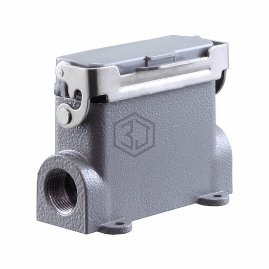 T1629163220-000 - TE Connectivity AMP Connectors - Heavy Duty Connectors - Housings, Hoods, Bases