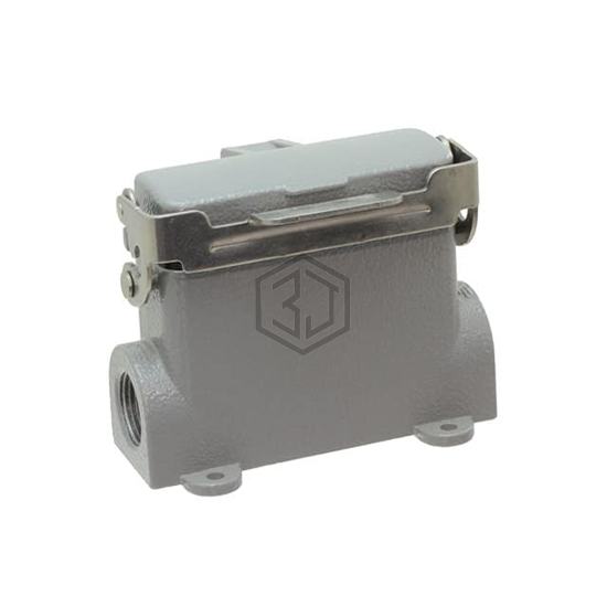 T1629161220-000 - TE Connectivity AMP Connectors - Heavy Duty Connectors - Housings, Hoods, Bases