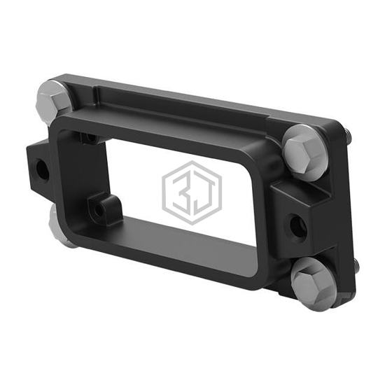 H16BPR-AGCT-EMC-C - TE Connectivity Aerospace, Defense and Marine - Heavy Duty Connectors - Housings, Hoods, Bases