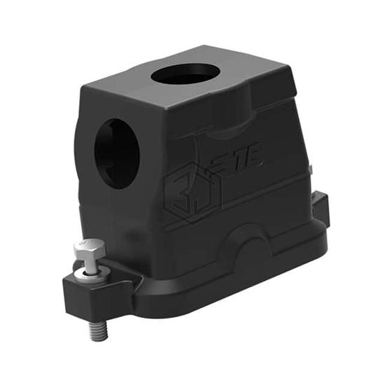 H10BPR-TS/GHC-2M25-EMC-C - TE Connectivity Aerospace, Defense and Marine - Heavy Duty Connectors - Housings, Hoods, Bases