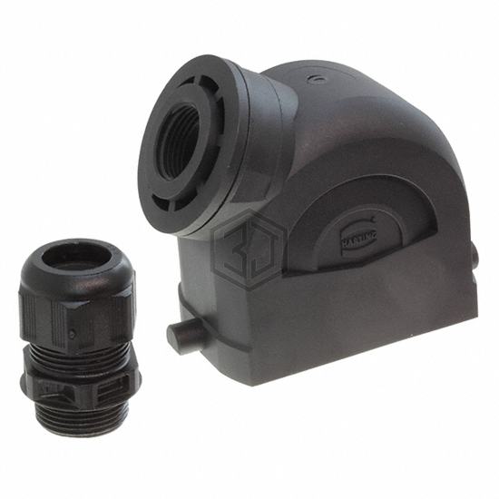 19431100545 - HARTING - Heavy Duty Connectors - Housings, Hoods, Bases