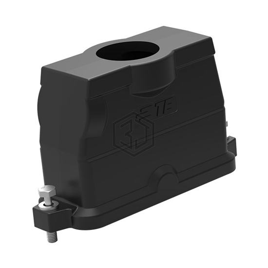 H24BPR-TGHC-M40-EMC-C - TE Connectivity Aerospace, Defense and Marine - Heavy Duty Connectors - Housings, Hoods, Bases