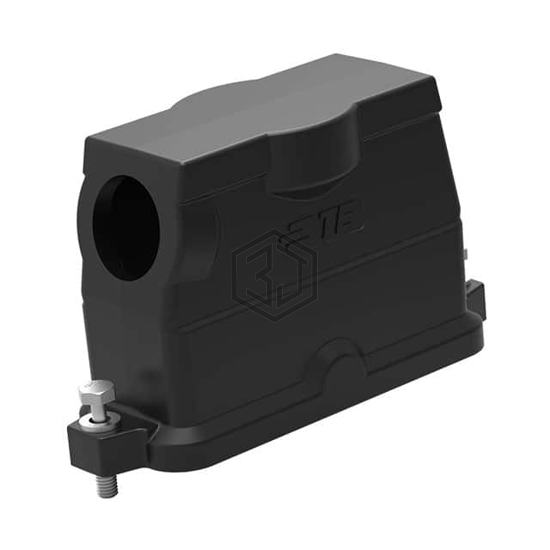 H24BPR-TSHC-M32-EMC-C - TE Connectivity Aerospace, Defense and Marine - Heavy Duty Connectors - Housings, Hoods, Bases