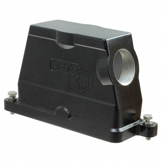 H24BPR-TSH-M40-EMC-C - TE Connectivity Aerospace, Defense and Marine - Heavy Duty Connectors - Housings, Hoods, Bases