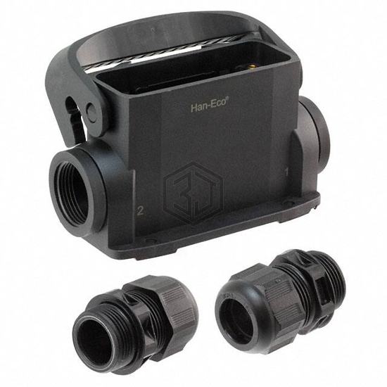 19461160291 - HARTING - Heavy Duty Connectors - Housings, Hoods, Bases