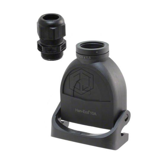 19461100436 - HARTING - Heavy Duty Connectors - Housings, Hoods, Bases