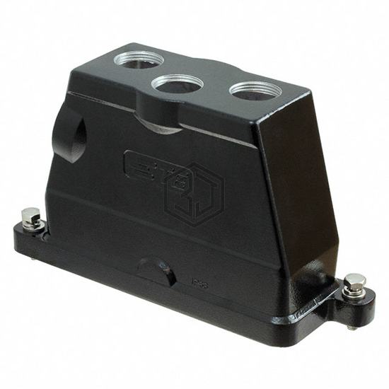 H24BPR-TGH-3M25-EMC-C - TE Connectivity Aerospace, Defense and Marine - Heavy Duty Connectors - Housings, Hoods, Bases
