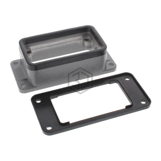 T14X0100000-000 - TE Connectivity AMP Connectors - Heavy Duty Connectors - Housings, Hoods, Bases