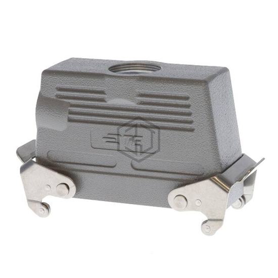 T1280243132-000 - TE Connectivity AMP Connectors - Heavy Duty Connectors - Housings, Hoods, Bases