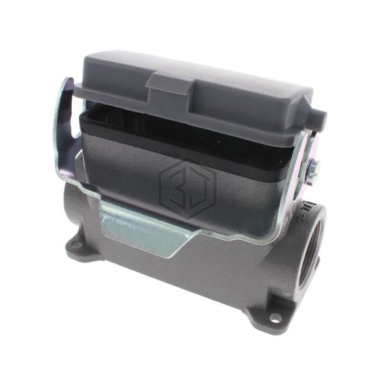 T1660163132-000 - TE Connectivity AMP Connectors - Heavy Duty Connectors - Housings, Hoods, Bases