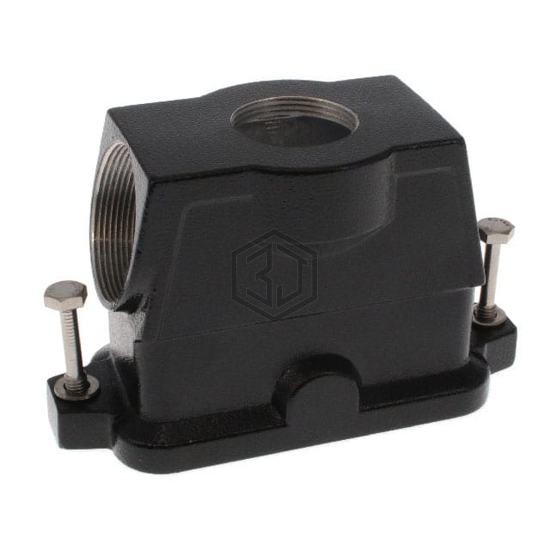 T1902163240-109 - TE Connectivity AMP Connectors - Heavy Duty Connectors - Housings, Hoods, Bases