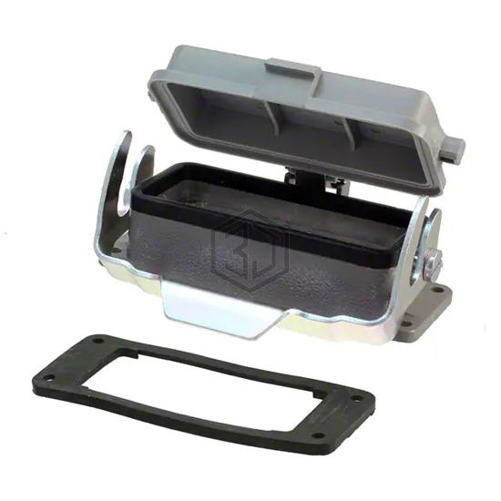 H16B-AD-LB - TE Connectivity AMP Connectors - Heavy Duty Connectors - Housings, Hoods, Bases