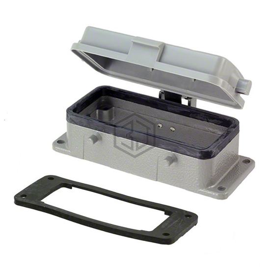 H16B-AD-BO - TE Connectivity AMP Connectors - Heavy Duty Connectors - Housings, Hoods, Bases