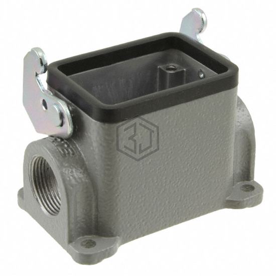H6B-SGR-PG16 - TE Connectivity AMP Connectors - Heavy Duty Connectors - Housings, Hoods, Bases
