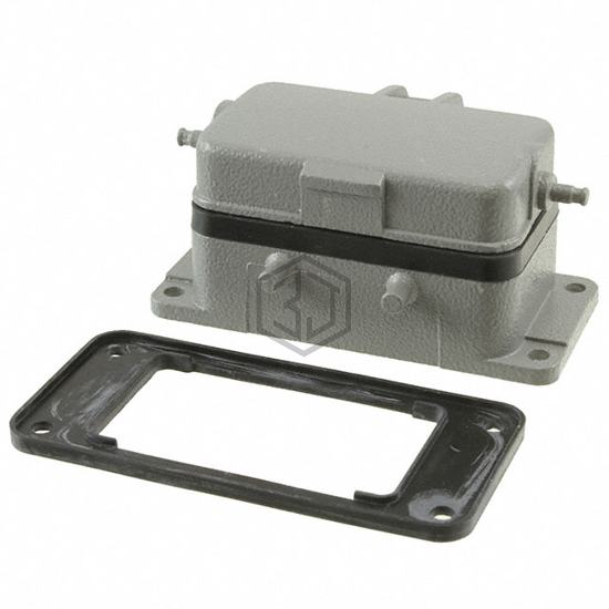 H10B-ADM-BO - TE Connectivity AMP Connectors - Heavy Duty Connectors - Housings, Hoods, Bases