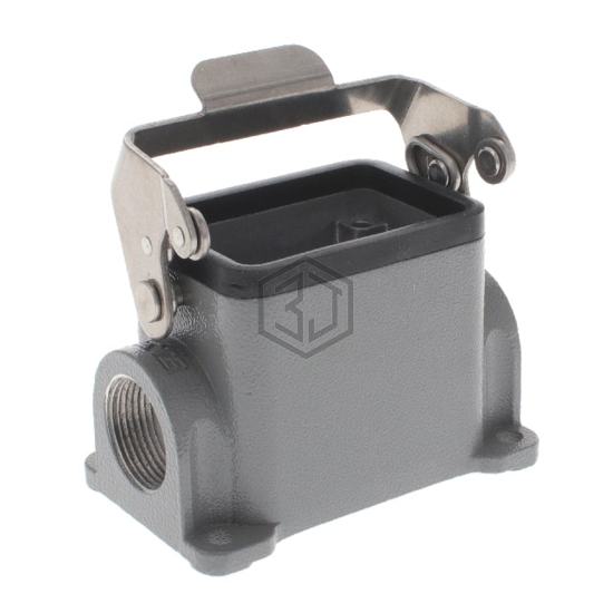T1610062116-000 - TE Connectivity AMP Connectors - Heavy Duty Connectors - Housings, Hoods, Bases