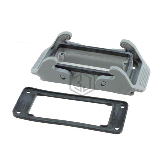 H16B-AG-SL - TE Connectivity AMP Connectors - Heavy Duty Connectors - Housings, Hoods, Bases